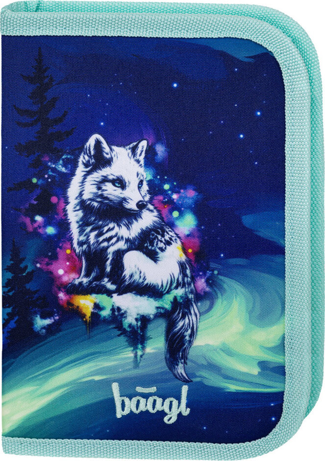 BAAGL Školní penál jednopatrový Aurora GRS