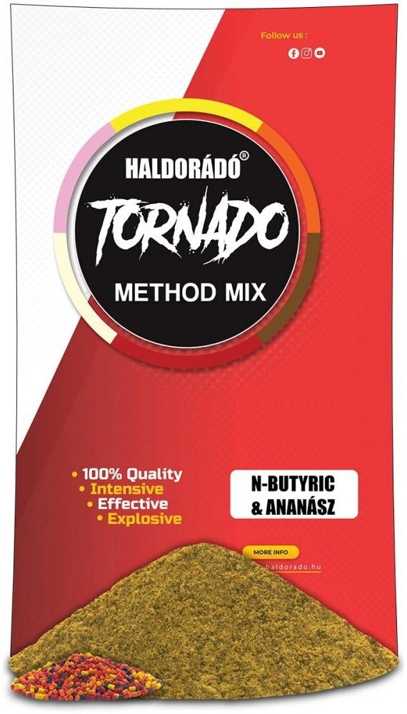 Haldorádó Method Mix Tornado 500 g N-Butyric/Ananas
