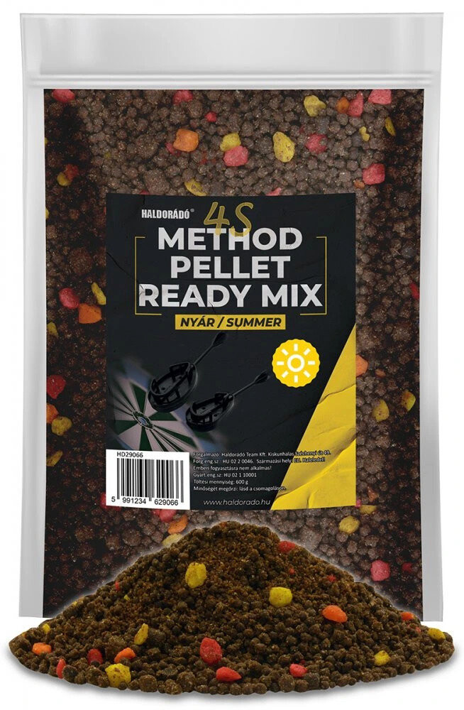 Haldorádó Method Pellet Ready Mix 4S 600 g Letní
