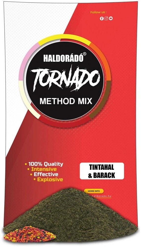 Haldorádó Method Mix Tornado 500 g Chobotnice/Broskev
