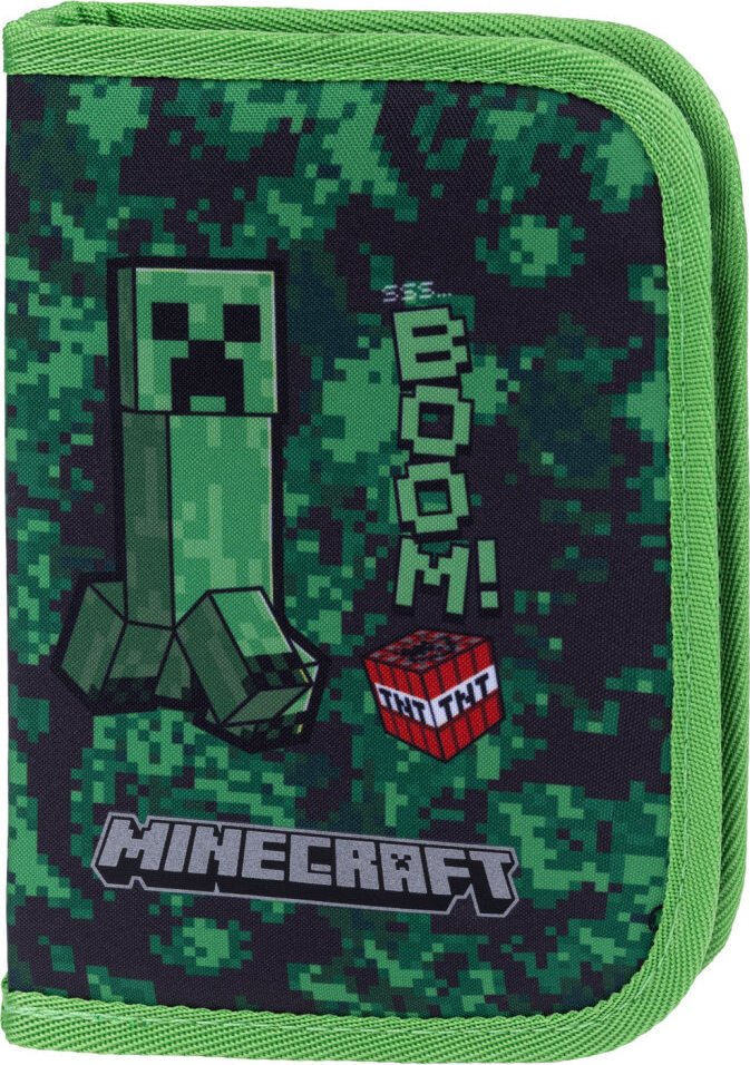 BAAGL Školní penál jednopatrový Minecraft Boom