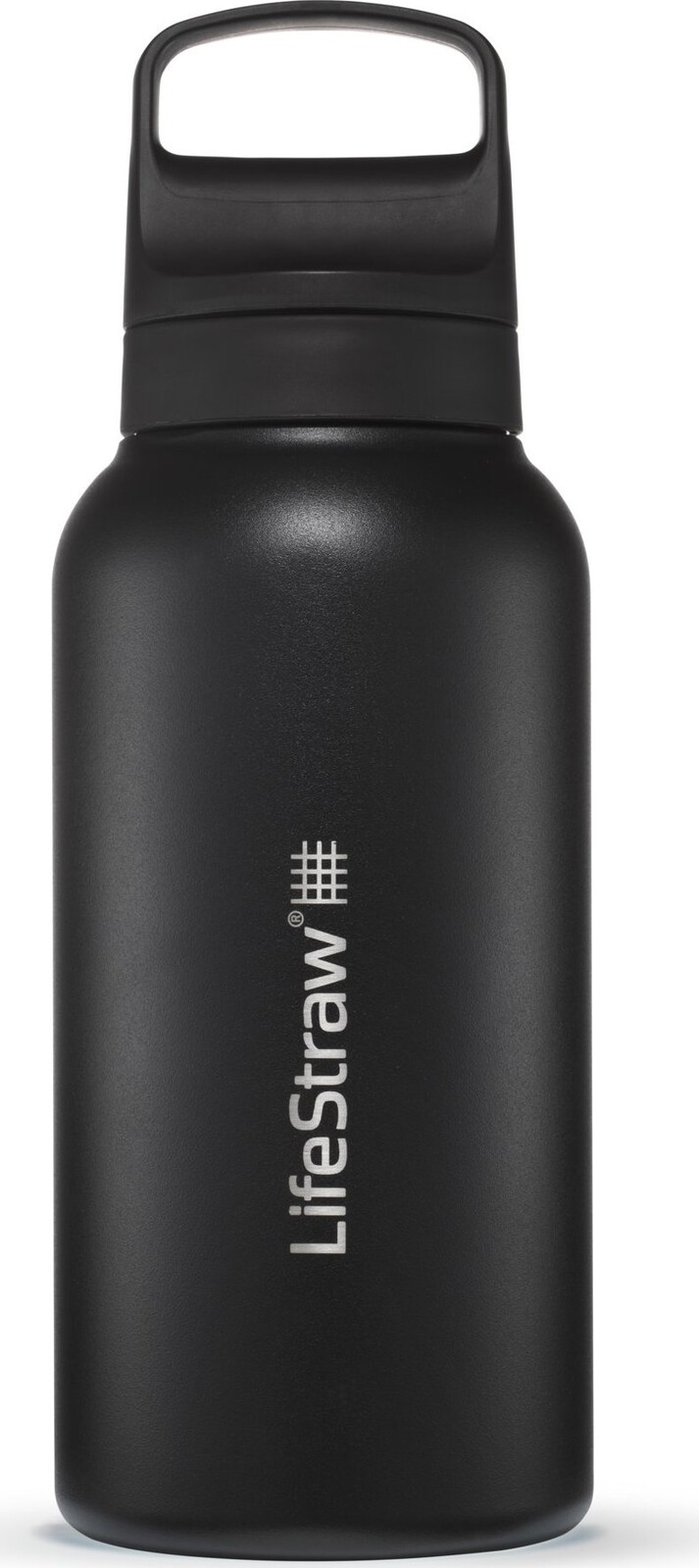 LifeStraw Go 2.0 nerezová filtrační láhev na vodu, 1 l, černá