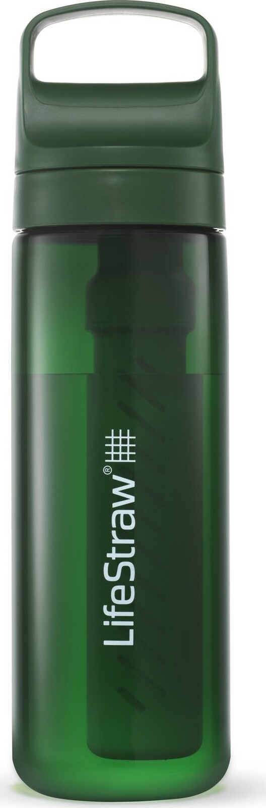 LifeStraw Go 2.0 filtrační láhev na vodu, 22 oz, terasová zelená