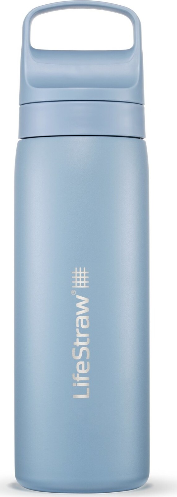 LifeStraw Go 2.0 nerezová filtrační láhev na vodu, 18 oz, islandská modrá