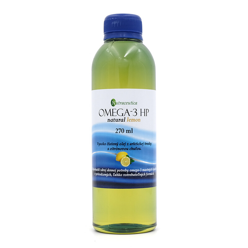 Pharm.Dr. Jozef Zima OLEJ rybí Omega-3 HP natural lemon 270ml