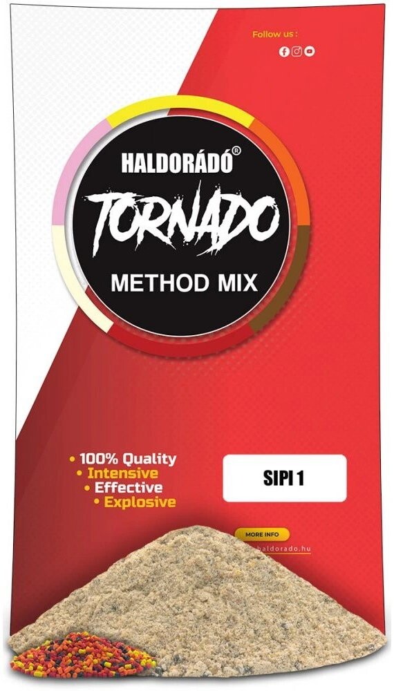 Haldorádó Method Mix Tornado 500 g Sipi1 Citrón/Máta