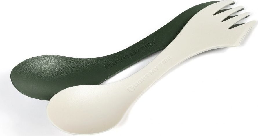 Light My Fire Spork medium 2-pack sagegreen/cream