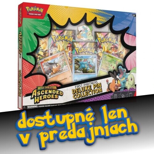 Pokémon TCG: ME02.5 Ascended Heroes - First Partner Deluxe Pin Collection