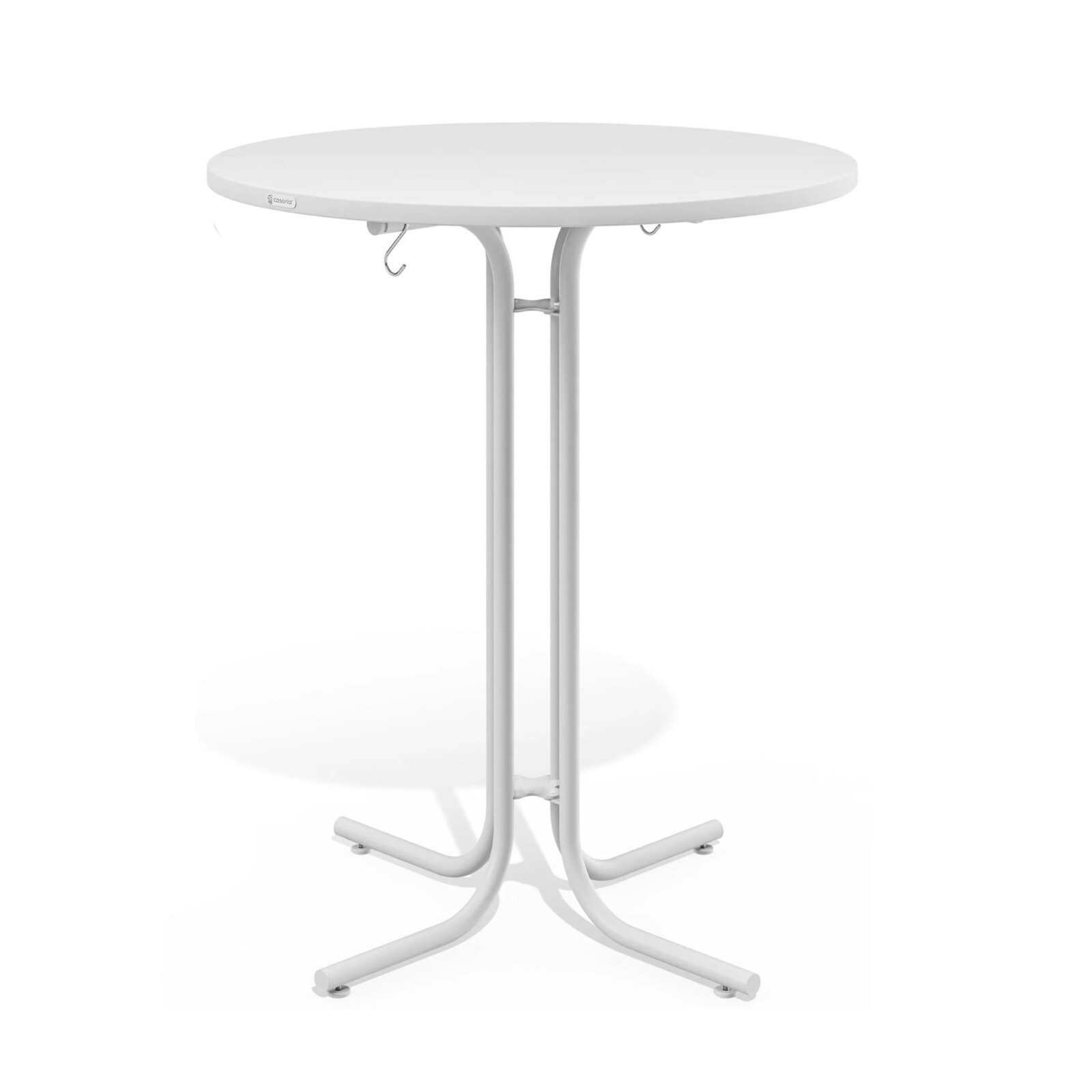Cateringový skládací barový stůl Ofelie 80 cm bílý