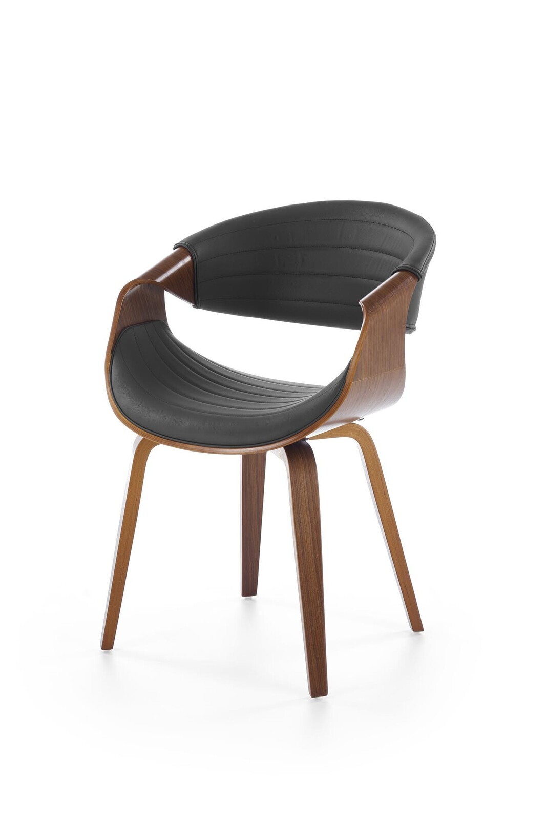 Jídelní křeslo K544 černé/ořechové