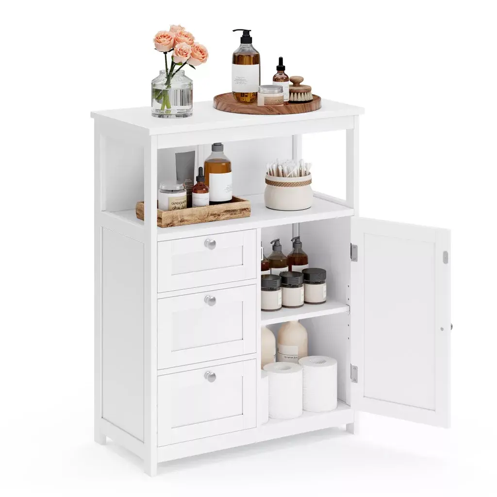 Koupelnová skříňka Vasagle Rita bílá