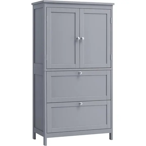 Koupelnová skříňka Vasagle Swede 110 cm šedá