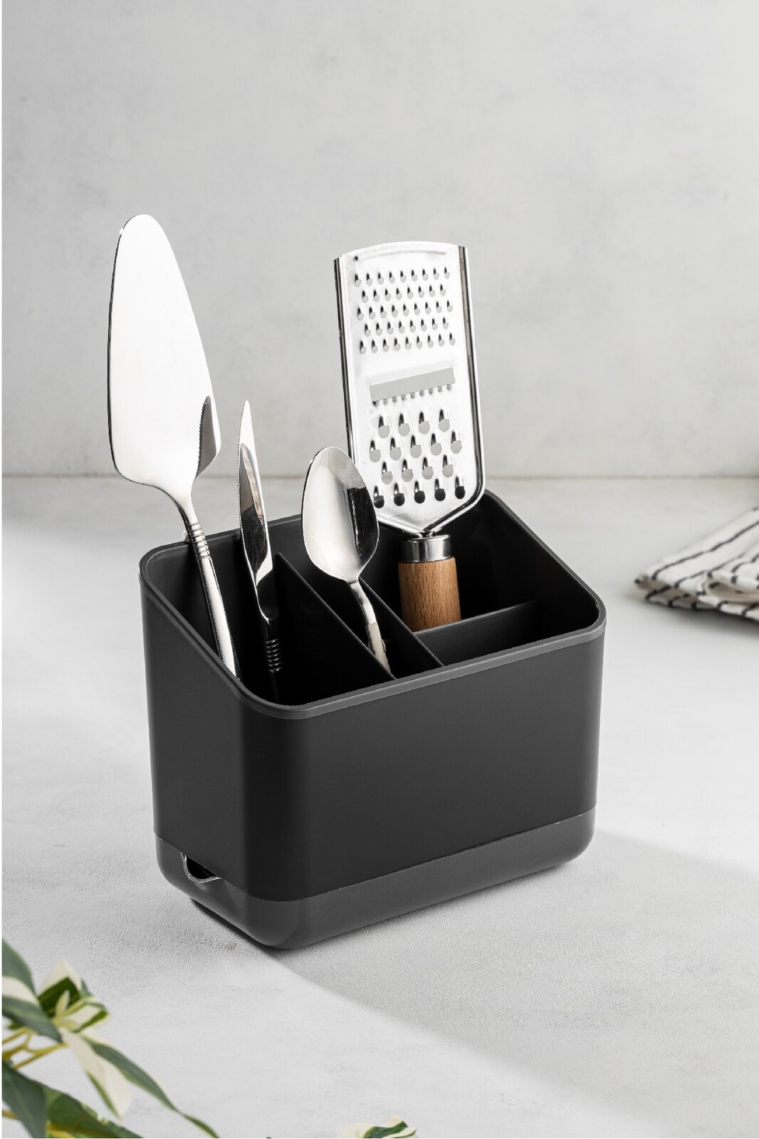 Sada 2 ks organizérů na příbory Klozy antracitová