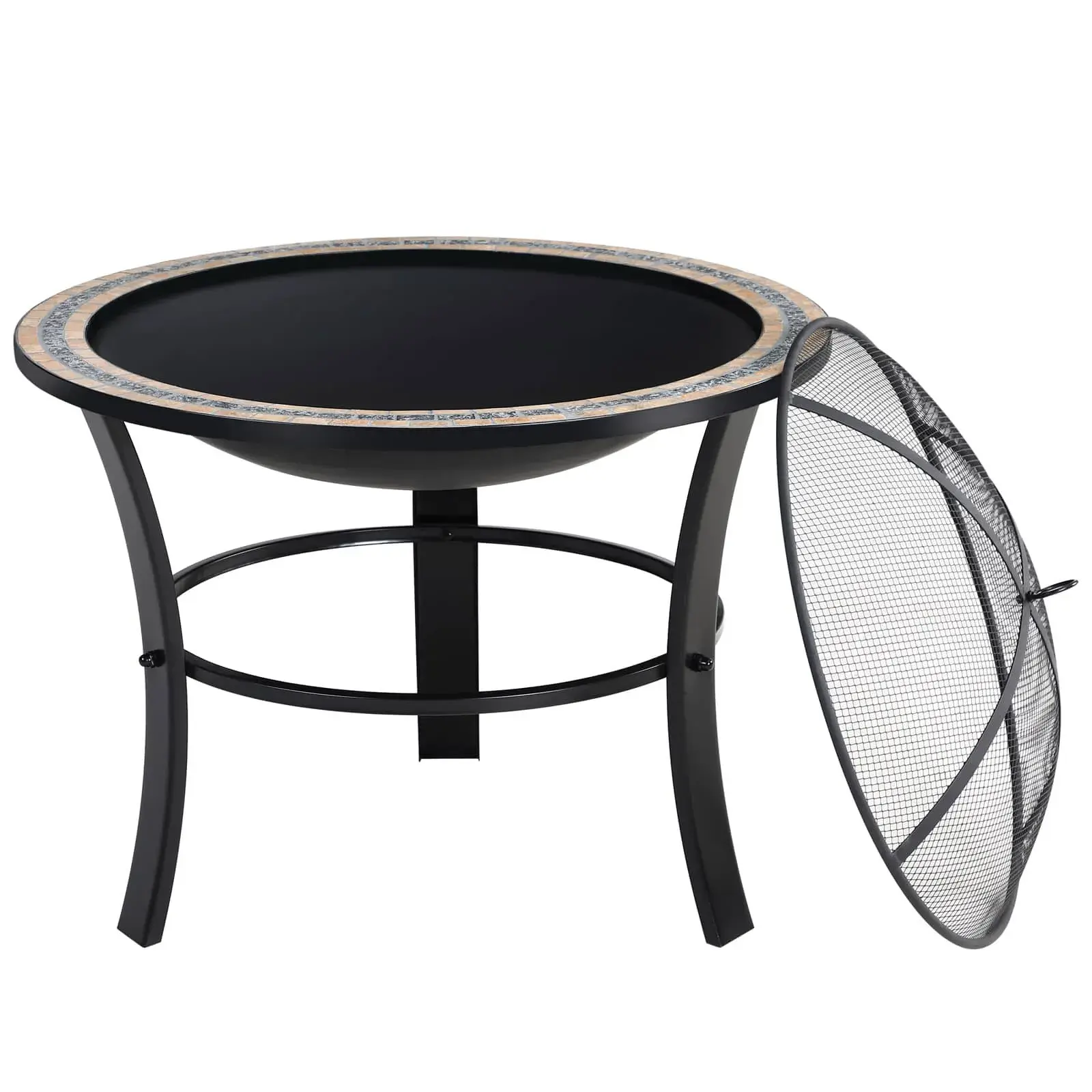 Zahradní ohniště Watson 76 cm černé II