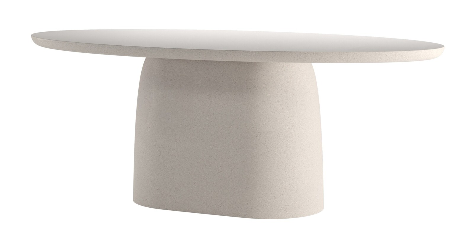 Zahradní stůl Biellora 200 cm světle béžový