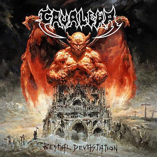Bestial Devastation (Orange - Black) LP