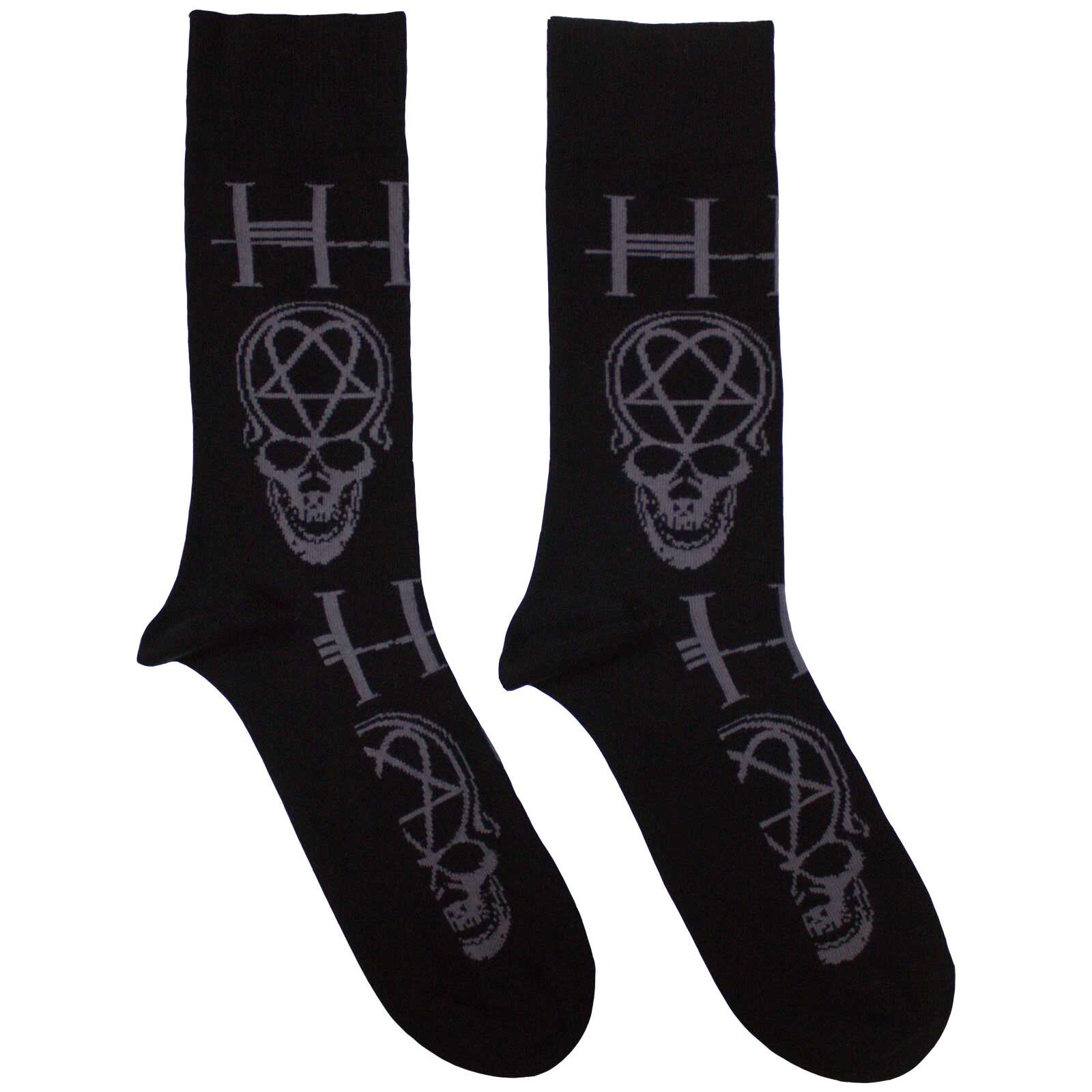 Heartagram Skull