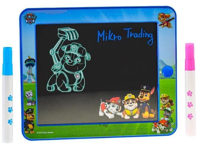 Wiky Tlapková patrola Svetelná kresliaca tabuľka Paw Patrol