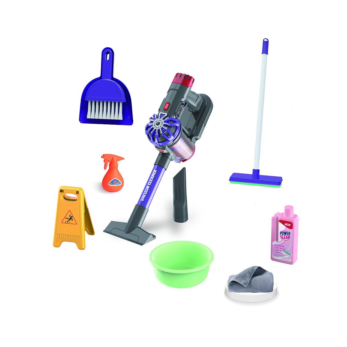 PLEJO Súprava na upratovanie s tyčovým vysávačom