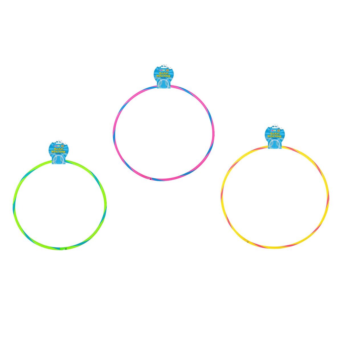 SPORTO Svietiace Hula hoop, viac druhov