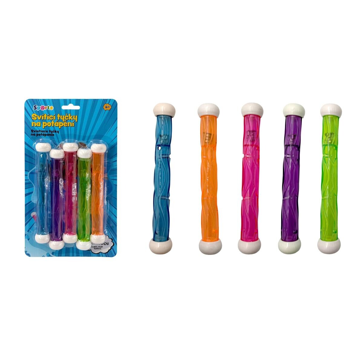 SPORTO Svietiace tyčky na potápanie