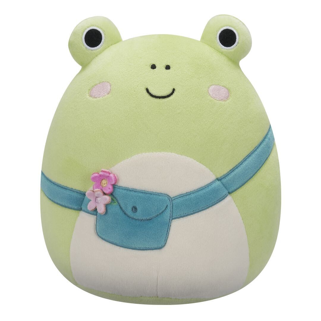 SQUISHMALLOWS Zelená žaba s kabelkou - Wendy