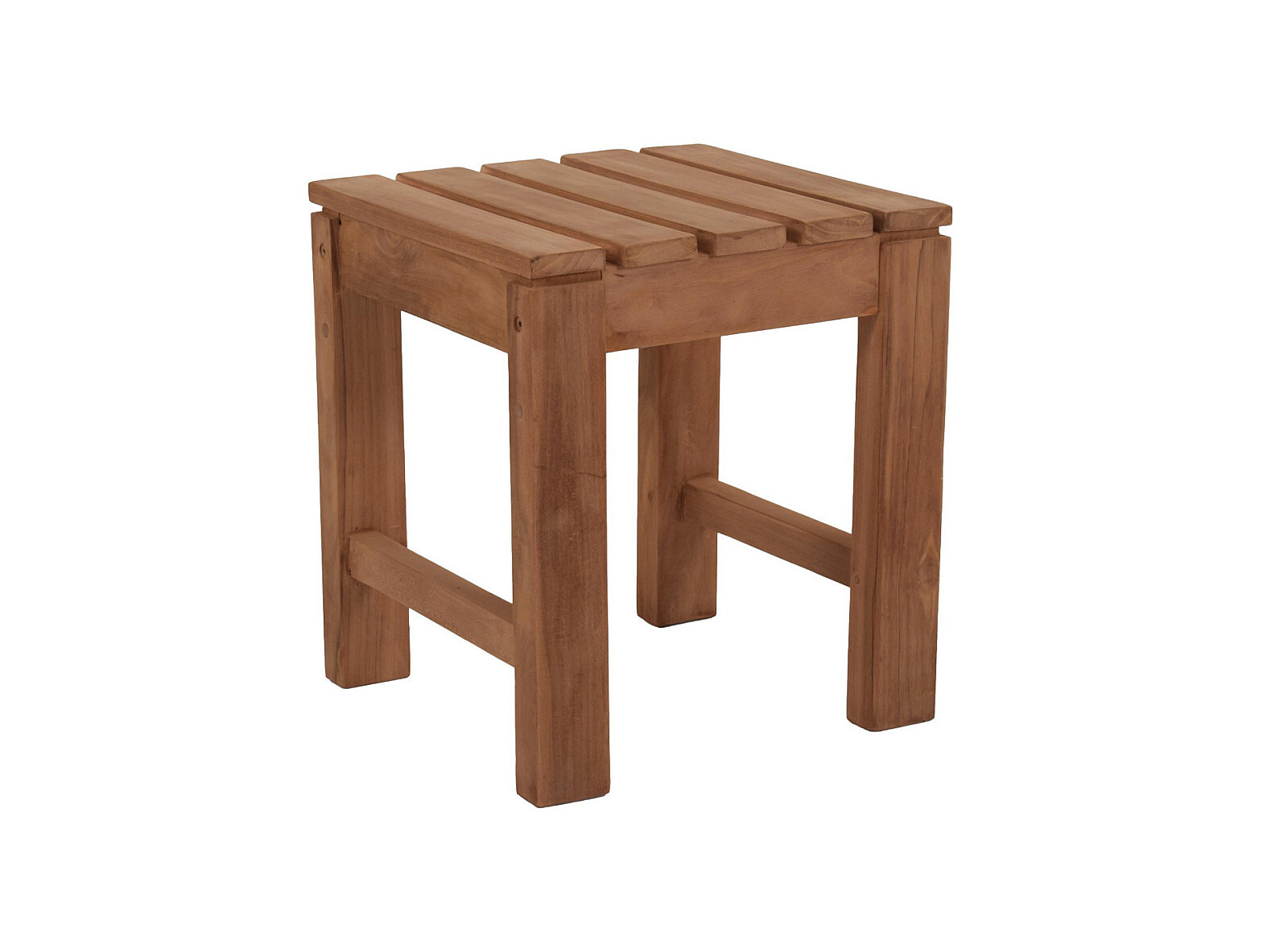 DEOKORK Záhradná stolička/taburet JOHNSON (teak)