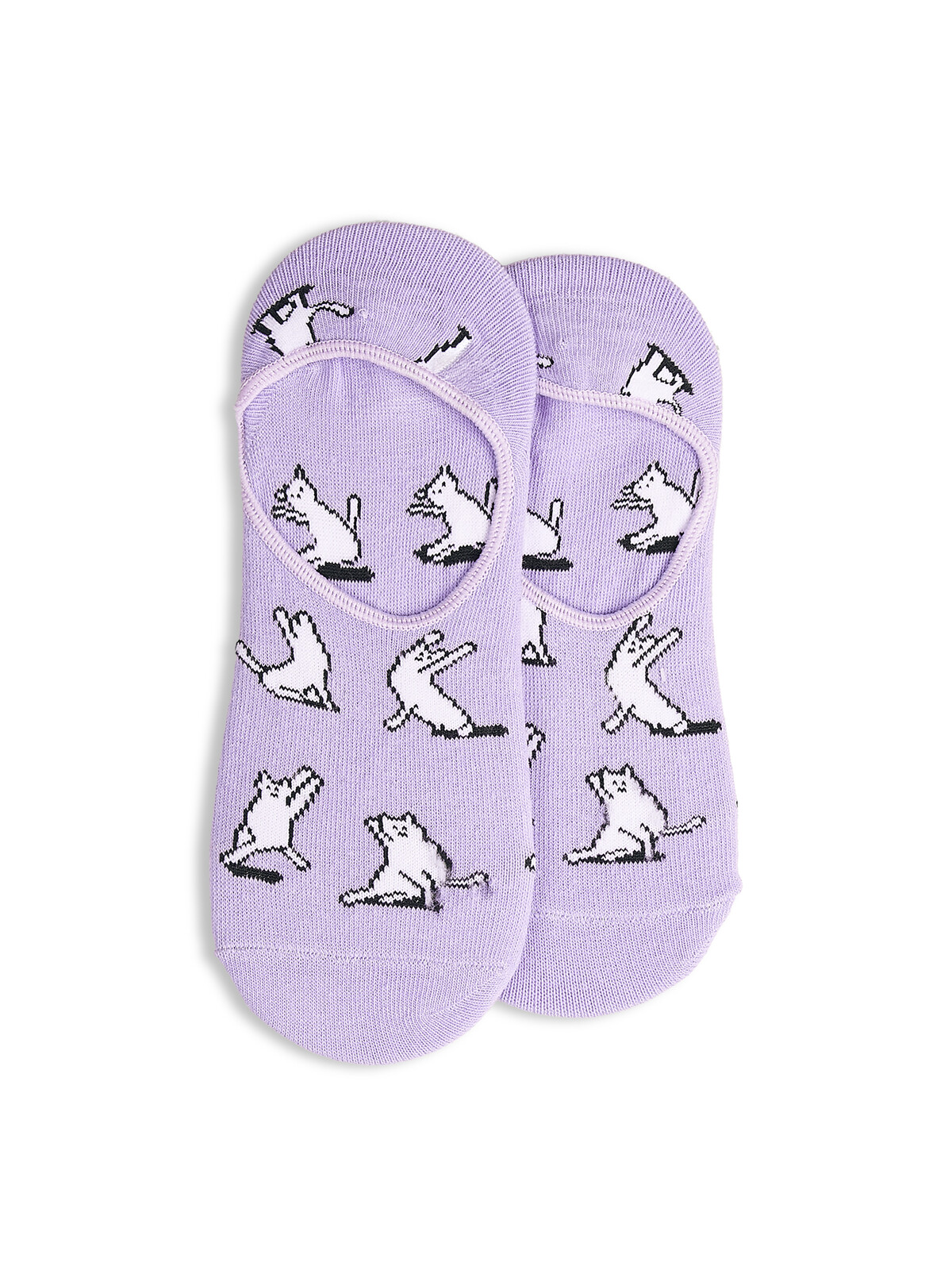 GATE Vzorované neviditeľné ponožky