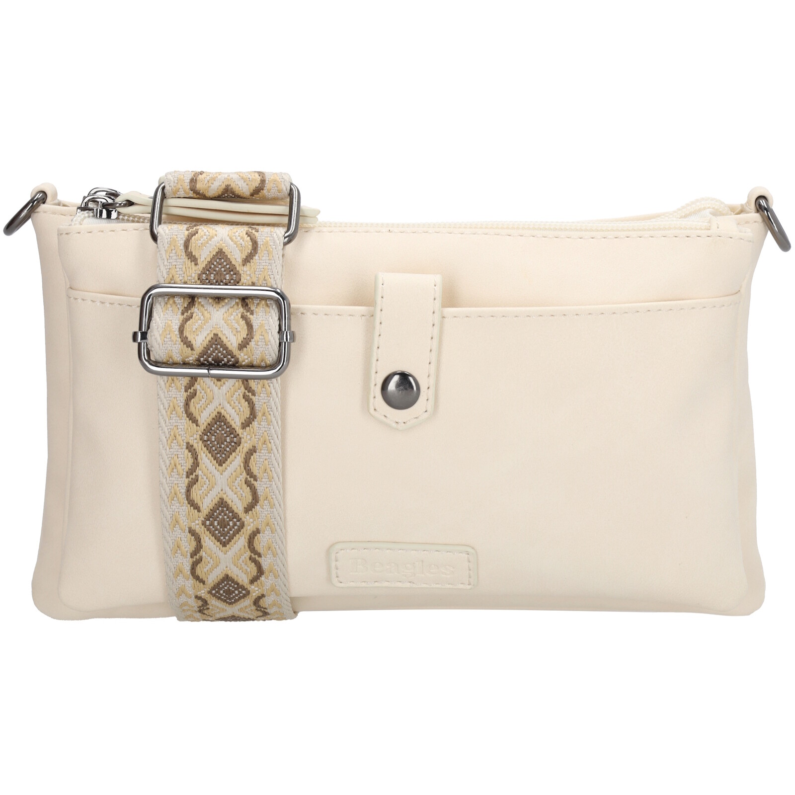 Beagles taška cez rameno Malaga - krémová