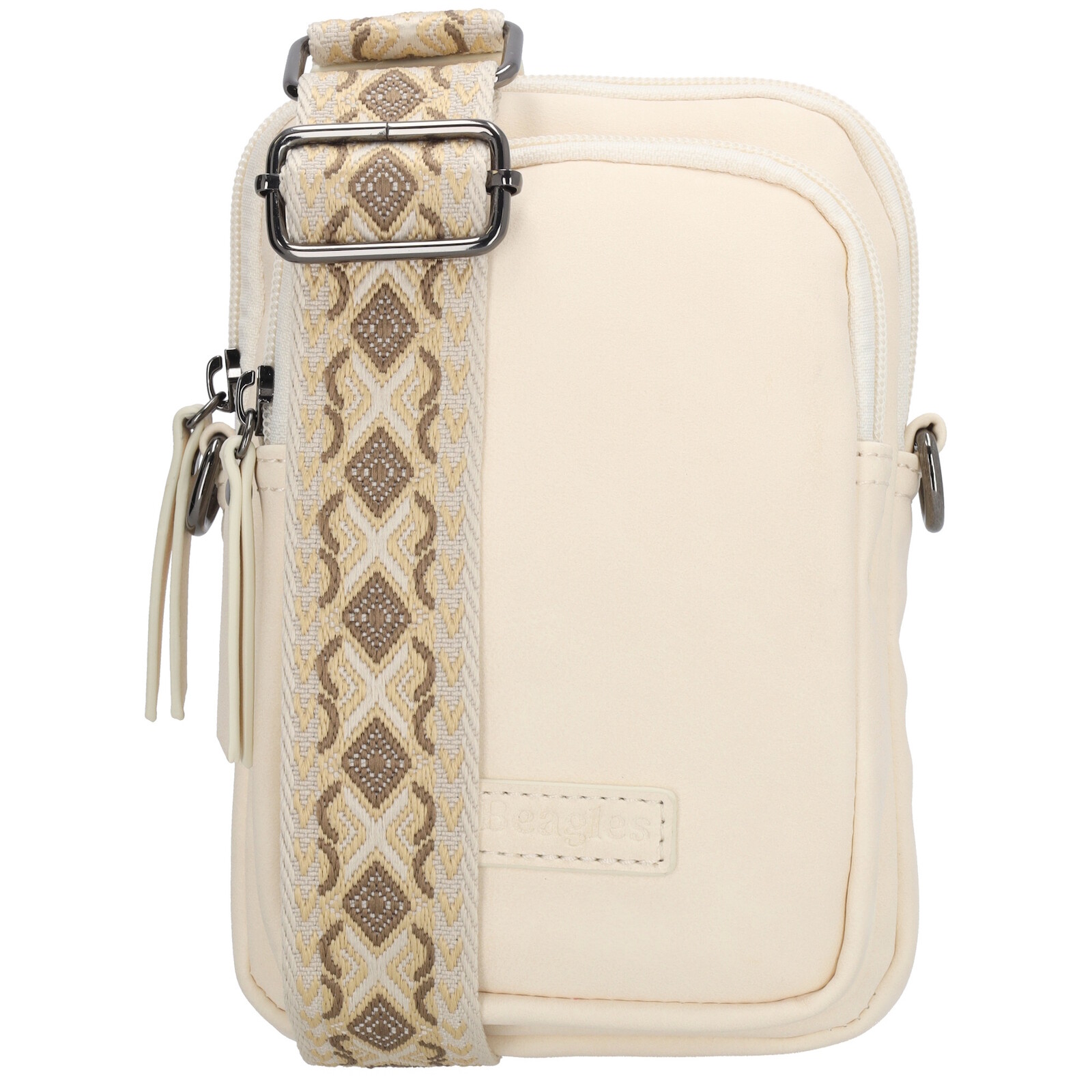 Dámska taška na mobil Beagles Malaga - krémová