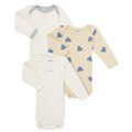 Detské body Petit Bateau  3 BODIES US ML