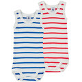 Detské body Petit Bateau  2 BODIES SM