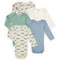 Detské body Petit Bateau  LOT BODIES X5