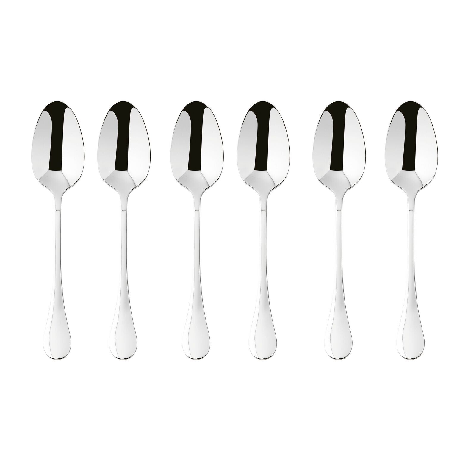 Sambonet Kávové/moka lyžičky Bloom, leštená nerez, 6 ks  52568A37