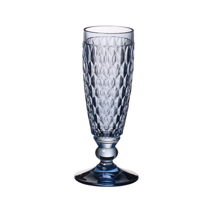 Villeroy & Boch Pohár na šampanské Boston Coloured Blue, 0,145 l 11-7309-0071