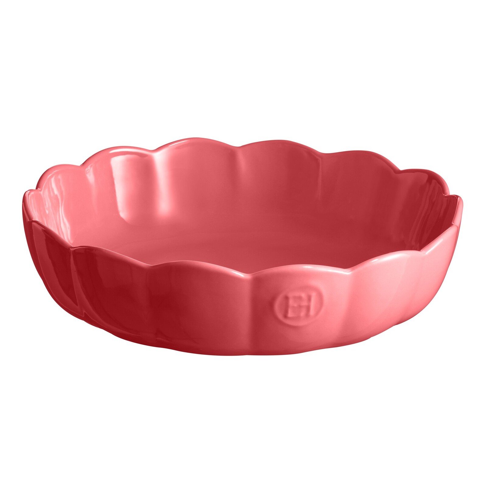 Emile Henry Hlboká koláčová forma Madeleine, Ø 27 cm, ružová Candy 476253