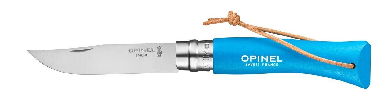 Opinel VRI N ° 07 nôž Trekking, azúrová, 8 cm 002206