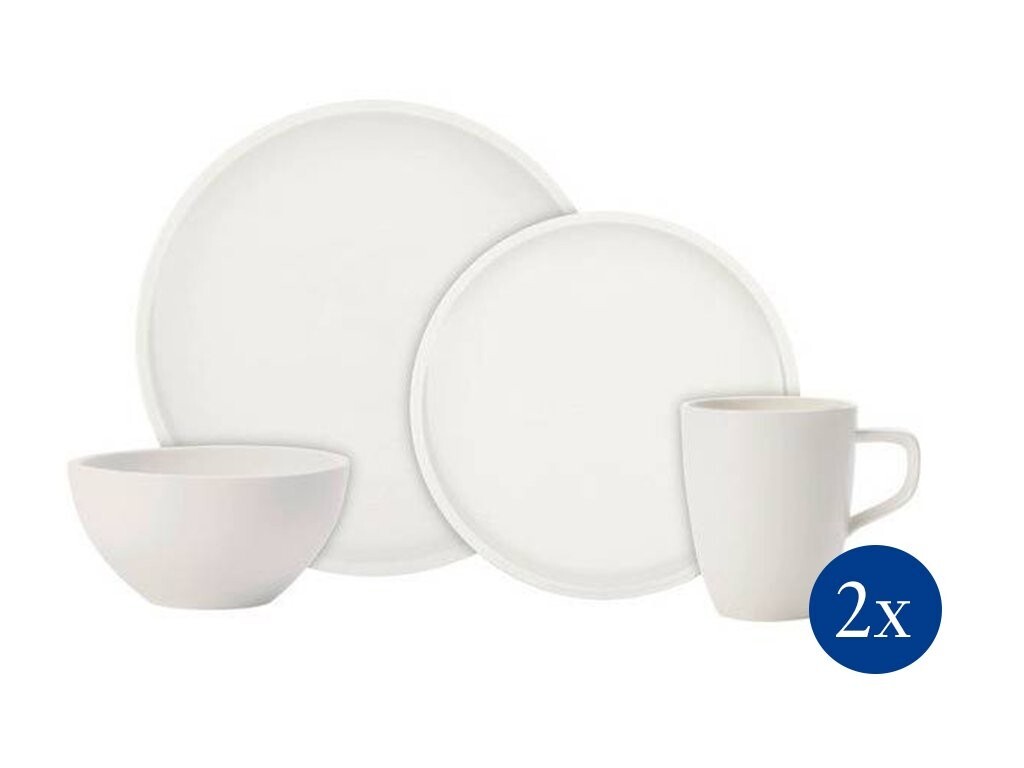 Villeroy & Boch Artesano Original porcelánová súprava riadu Starter, 8 ks 10-4130-8543