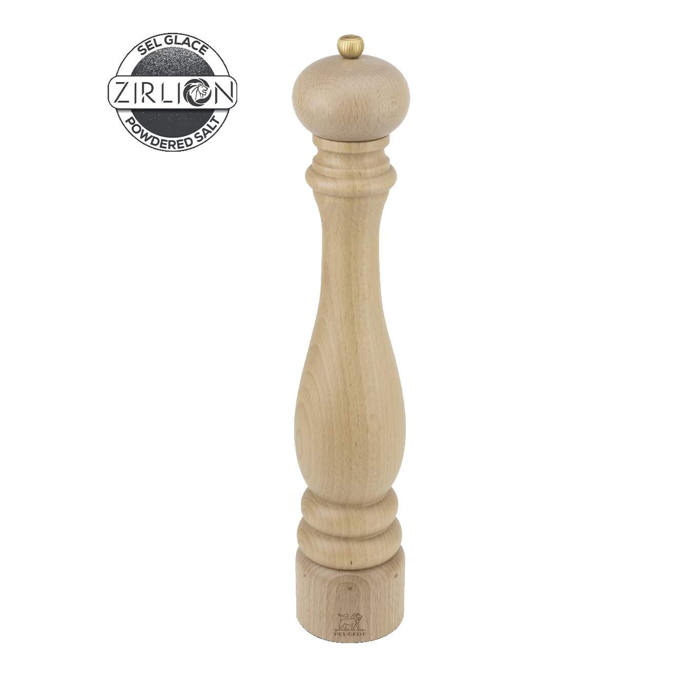 Peugeot Mlynček na soľ Paris u'Select Zirlion, 40 cm, prírodný 2343000