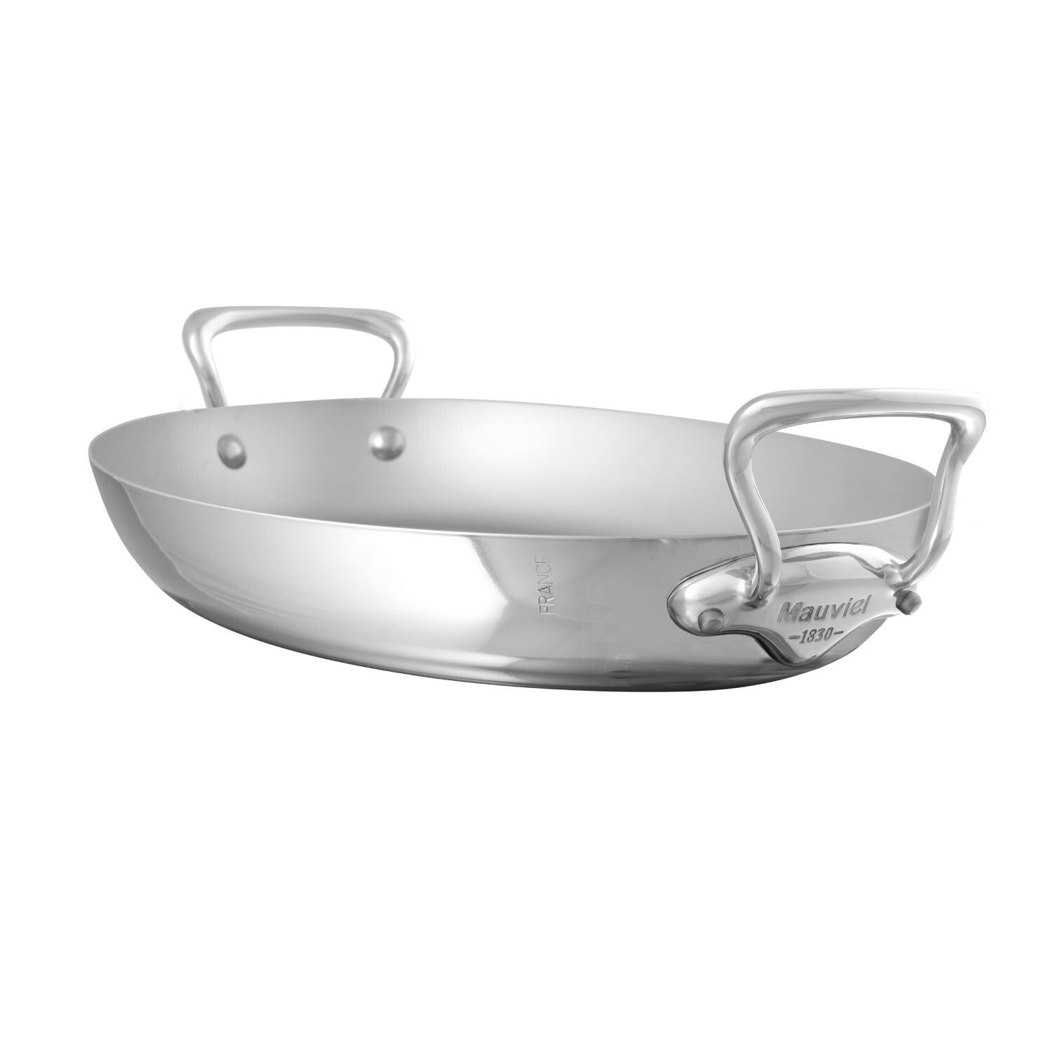 Mauviel Nerezová oválna panvica M’Cook, 45 x 35 cm 523445