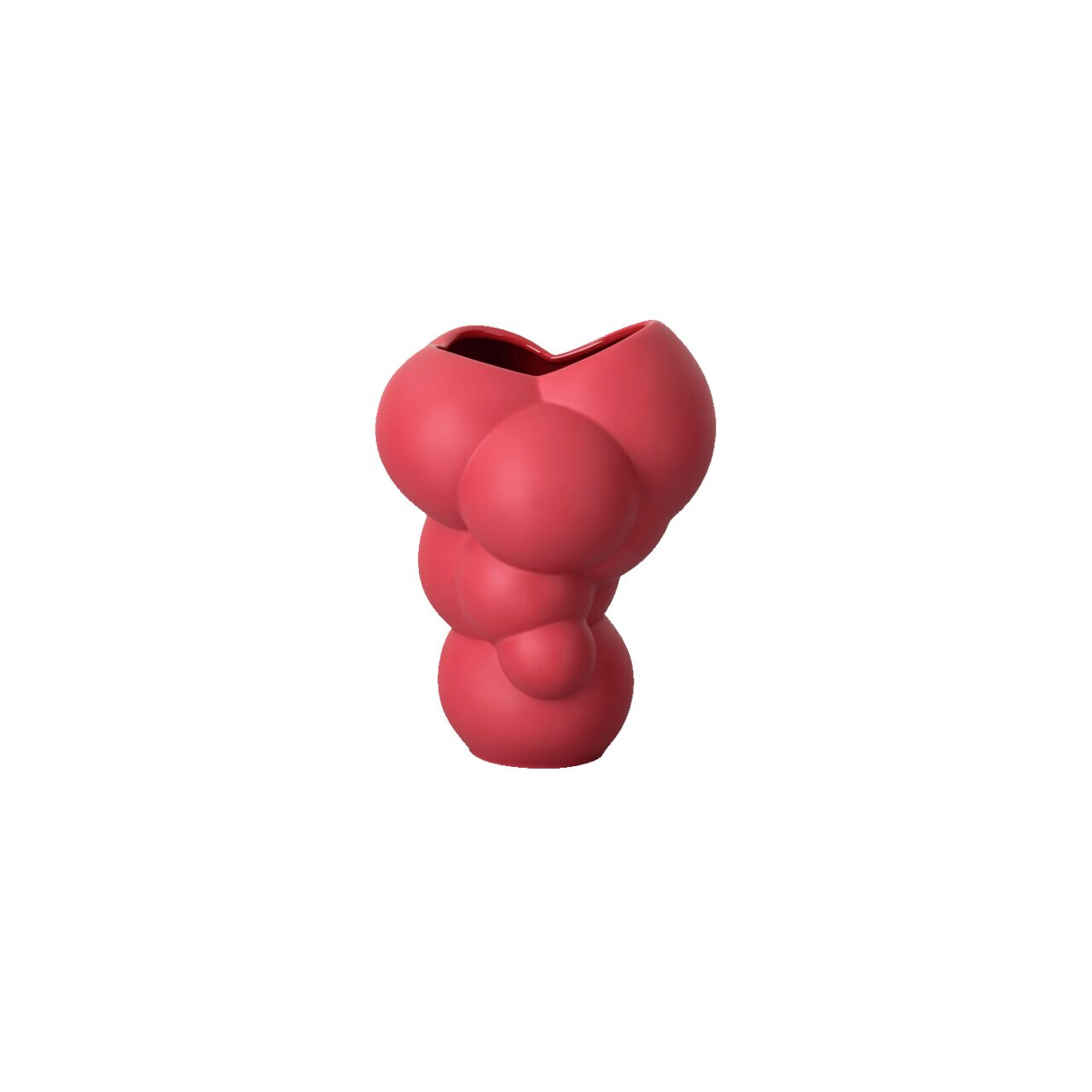 Rosenthal Stredne veľká váza Skum, kolekcia Midivases, 14 cm, červená 14621-426386-26014