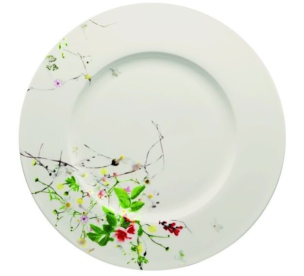 Rosenthal Brillance Fleurs Sauvages Servírovací tanier, 33 cm 10530-405101-10063