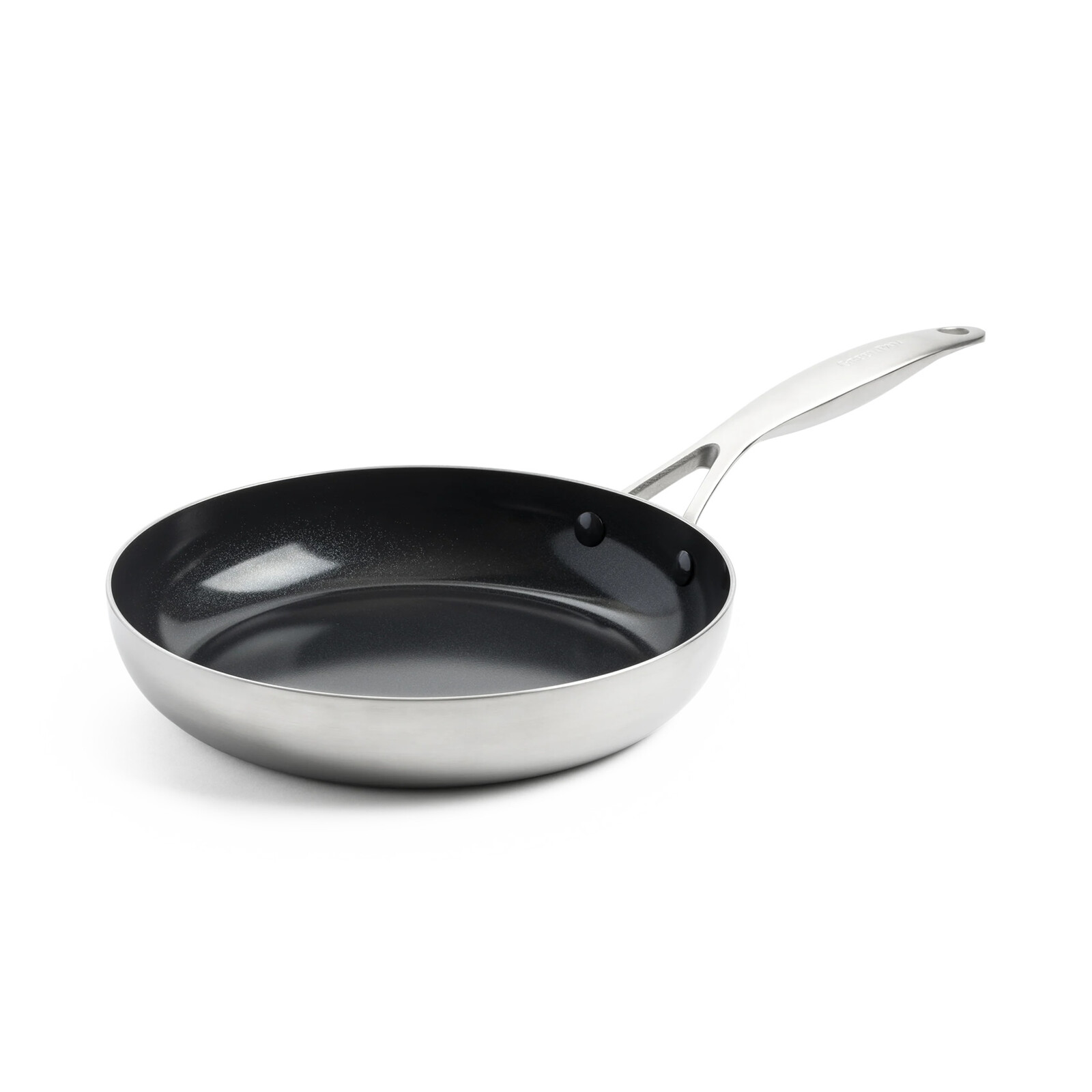 GreenPan Nerezová panvica s keramickým nepriľnavým povrchom, Geneva, Ø 20 cm CC004778-001