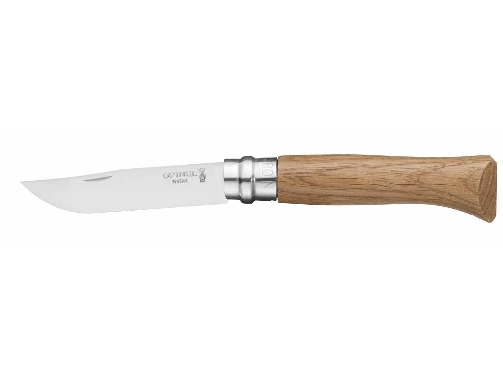 Opinel Zatváraci nôž N°08, 8,5 cm, rukoväť dub 002021 002021
