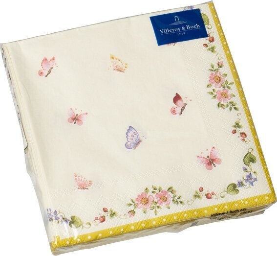 Villeroy & Boch Easter Accessoires obrúsky s motýľmi, 33 x 33 cm 35-9072-0031