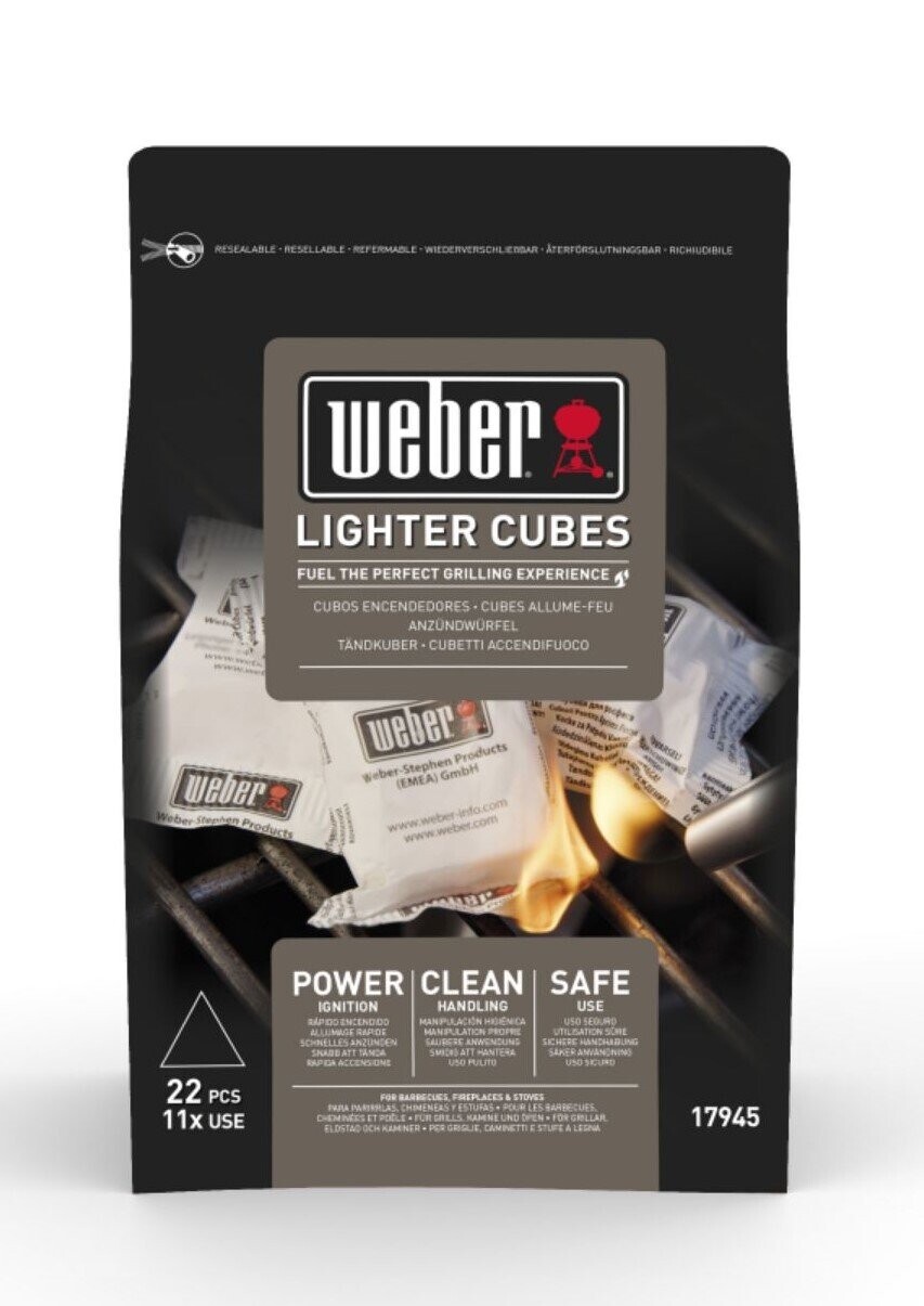 Weber Podpaľovacie kocky , balenie 22 ks 17945