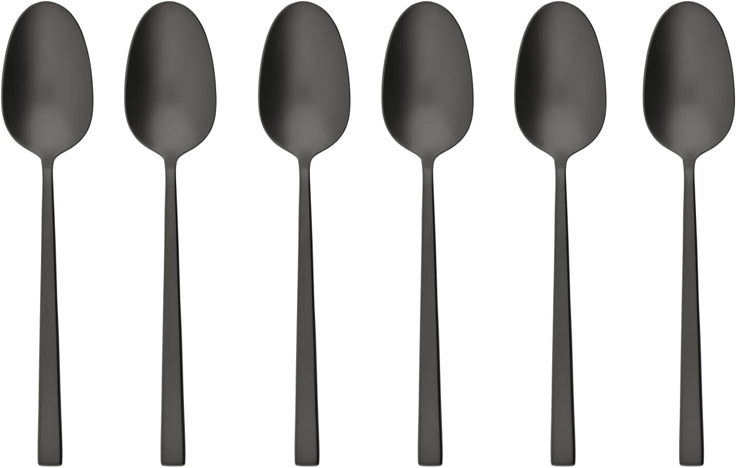 Sambonet Kávové / moka lyžičky Rock PVD Black, 6 ks 52762KA7