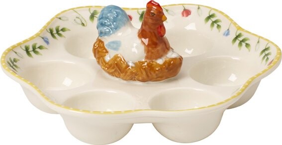 Villeroy & Boch Spring Awakening tanier na vajcia so sliepočkou, Ø 20 cm 14-8638-3593