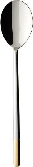 Villeroy & Boch Ella pozlátená servírovacia lyžica na šalát, 236 mm 12-6351-1730
