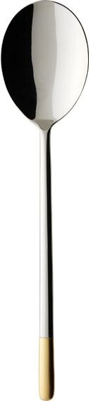 Villeroy & Boch Ella pozlátená servírovacia lyžica, 246 mm 12-6351-1270